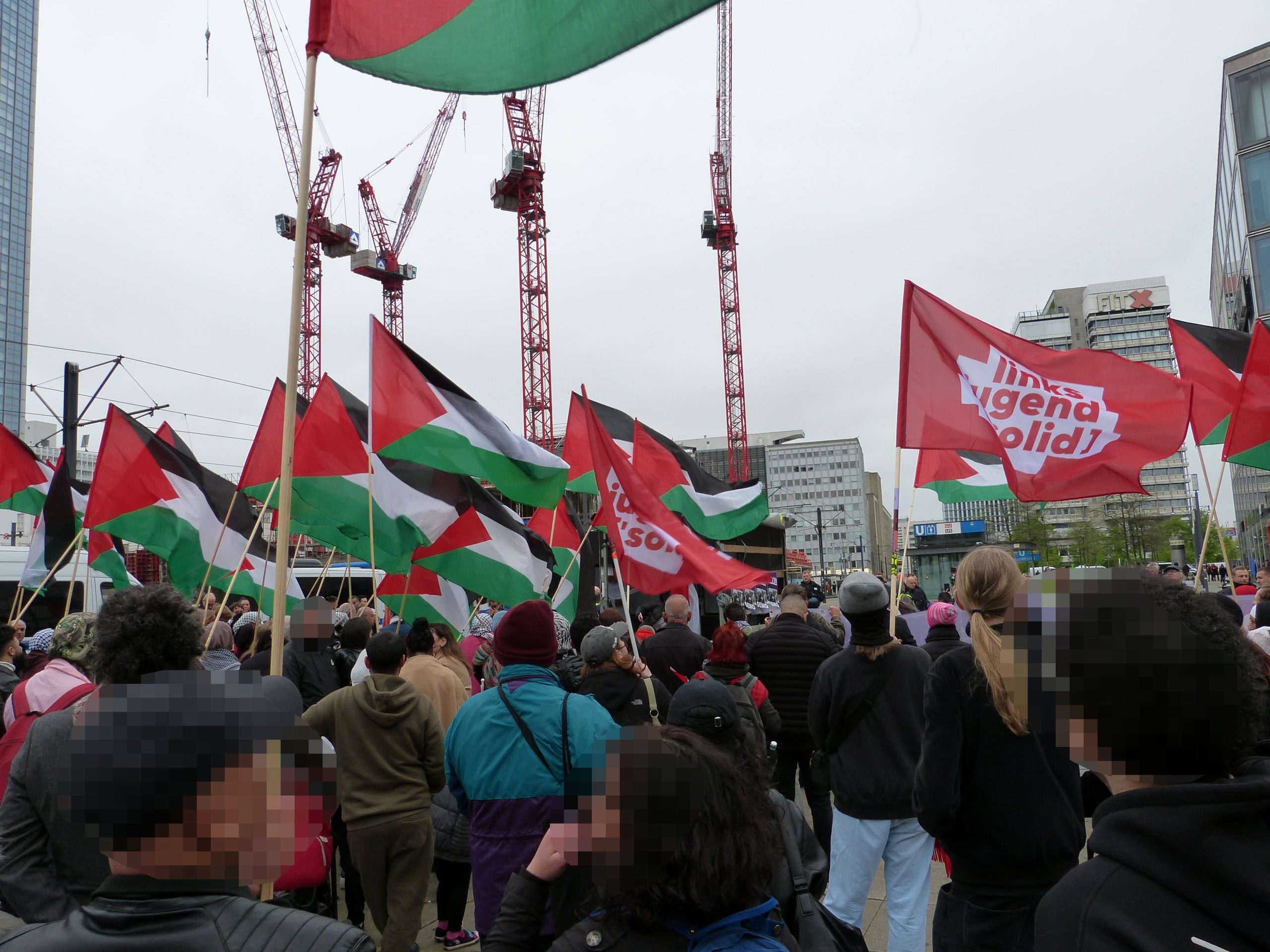 Antifa heißt free Palestine